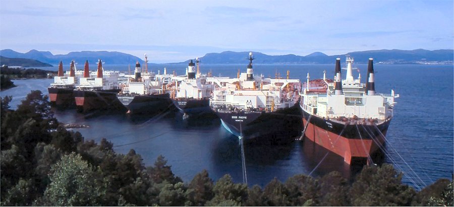 Laid Up Vessels In Norway